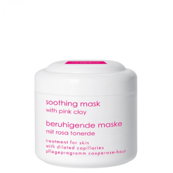 face masks - denova pro - cosmetics - Soothing mask with pink clay 200ml COSMETICS